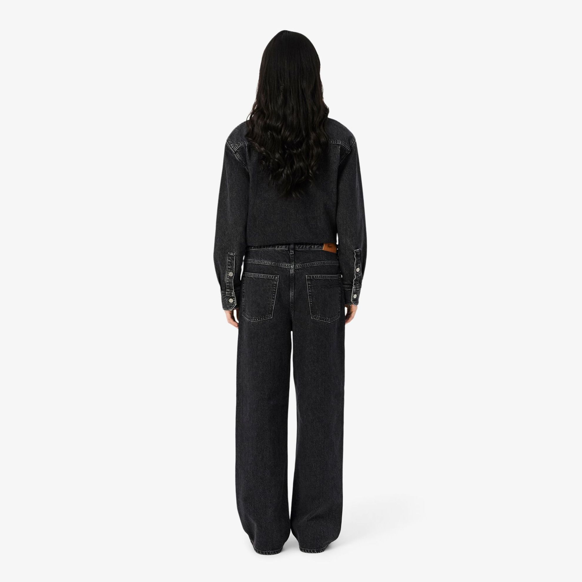 Εικόνα της Γυναικείο Wide Leg Denim Jeans
