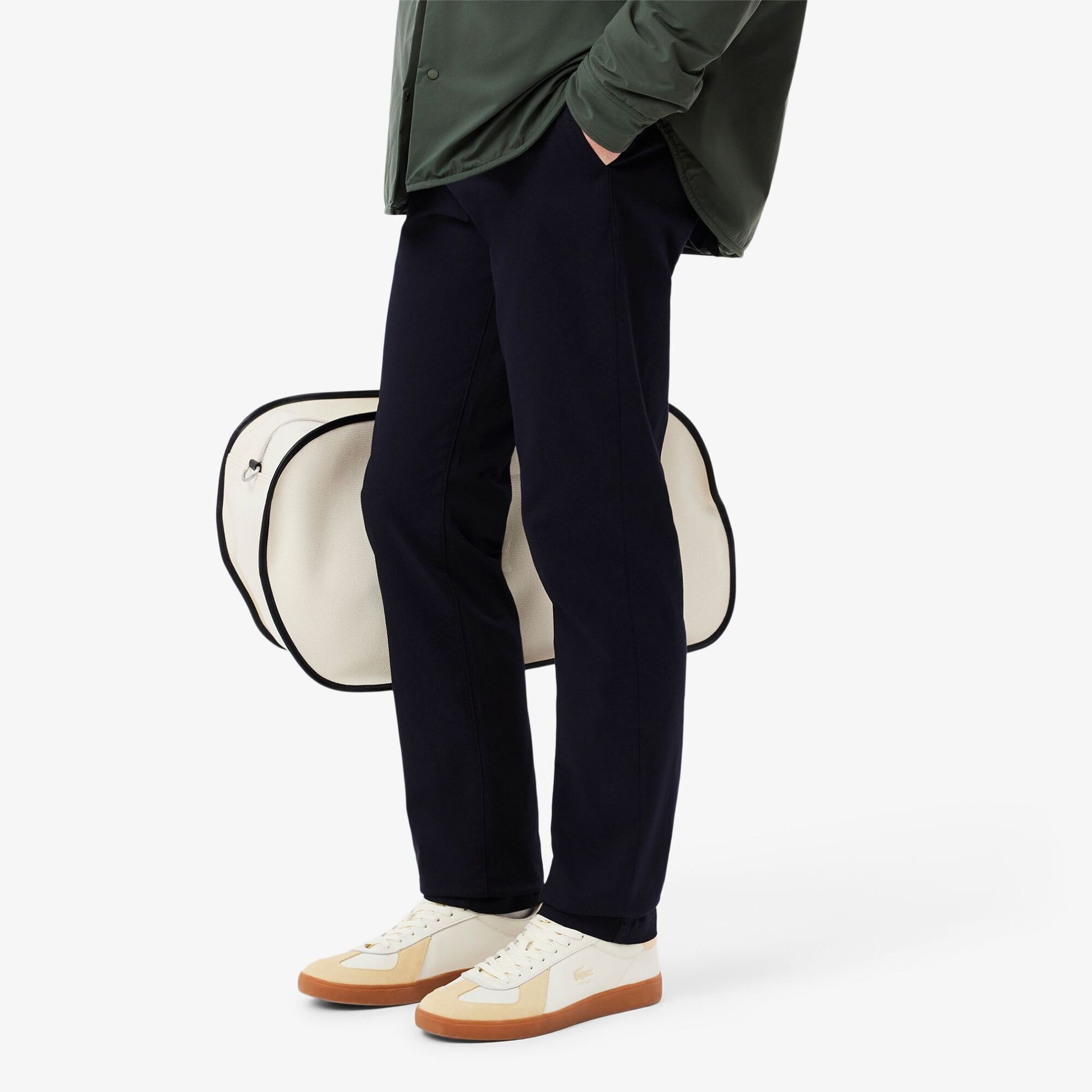Εικόνα της Ανδρικό Stretch Cotton Παντελόνι Chinos Slim Fit