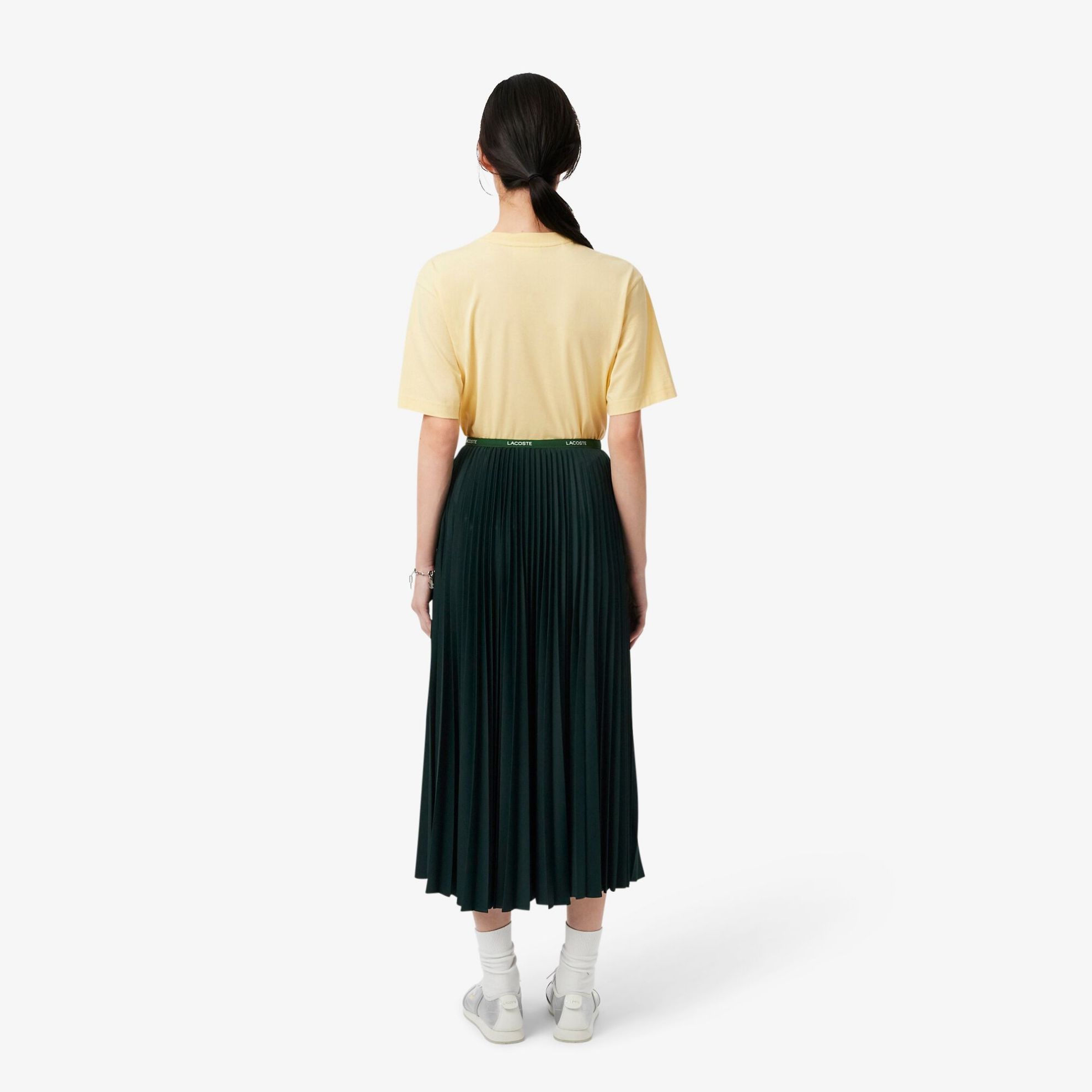 Εικόνα της Γυναικεία Μακρία Πλισέ Elasticated Waist Φούστα