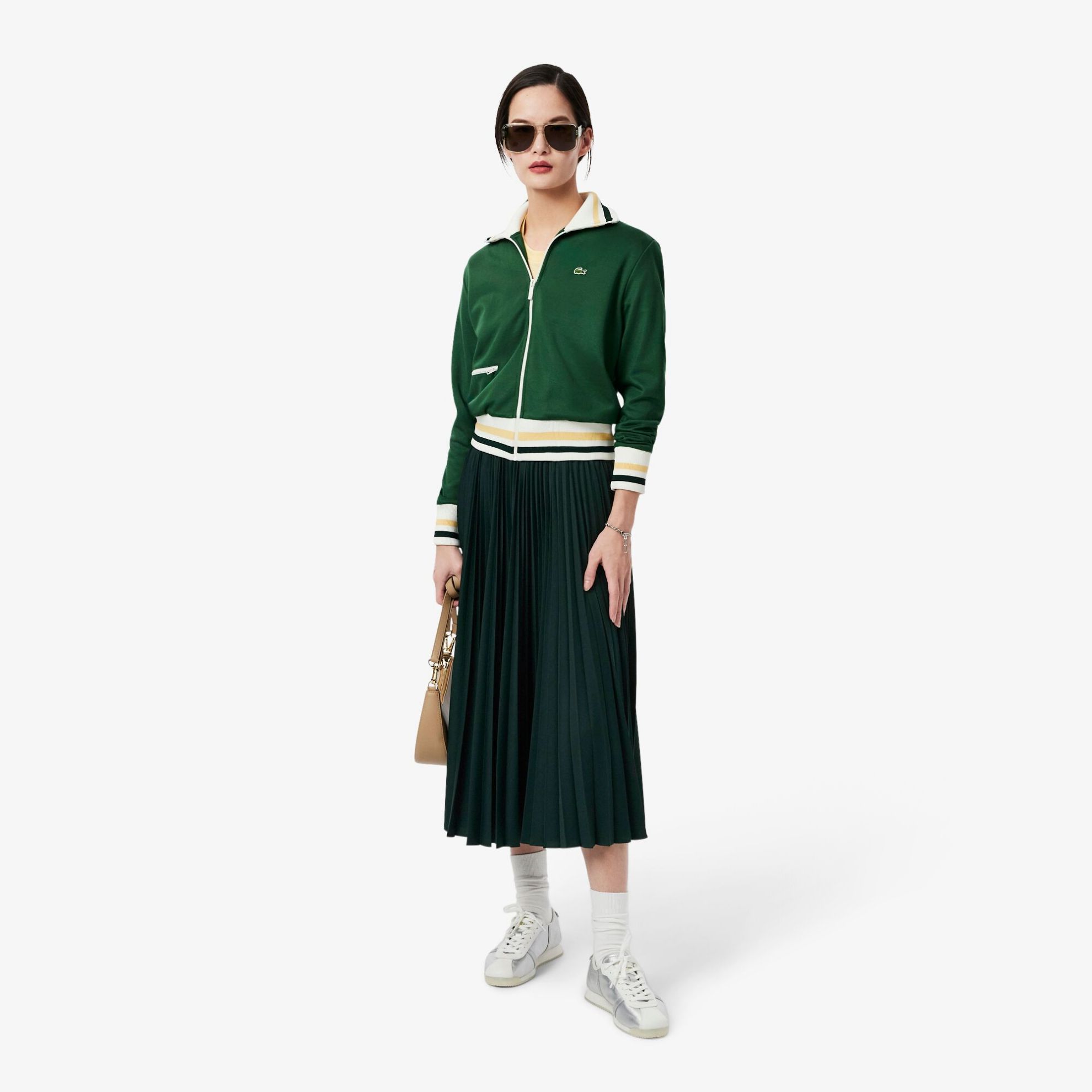 Εικόνα της Γυναικεία Μακρία Πλισέ Elasticated Waist Φούστα
