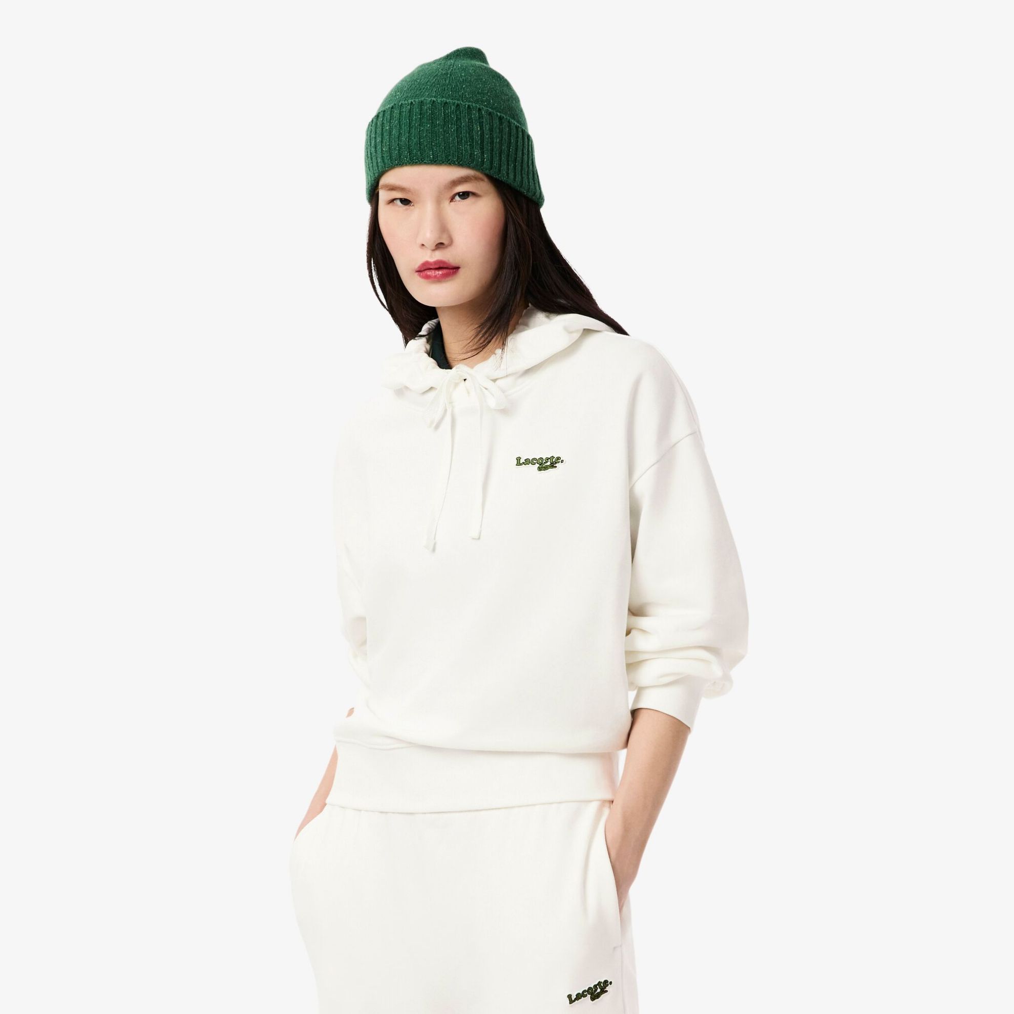 Εικόνα της Γυναικείο Oversized Logo Φούτερ