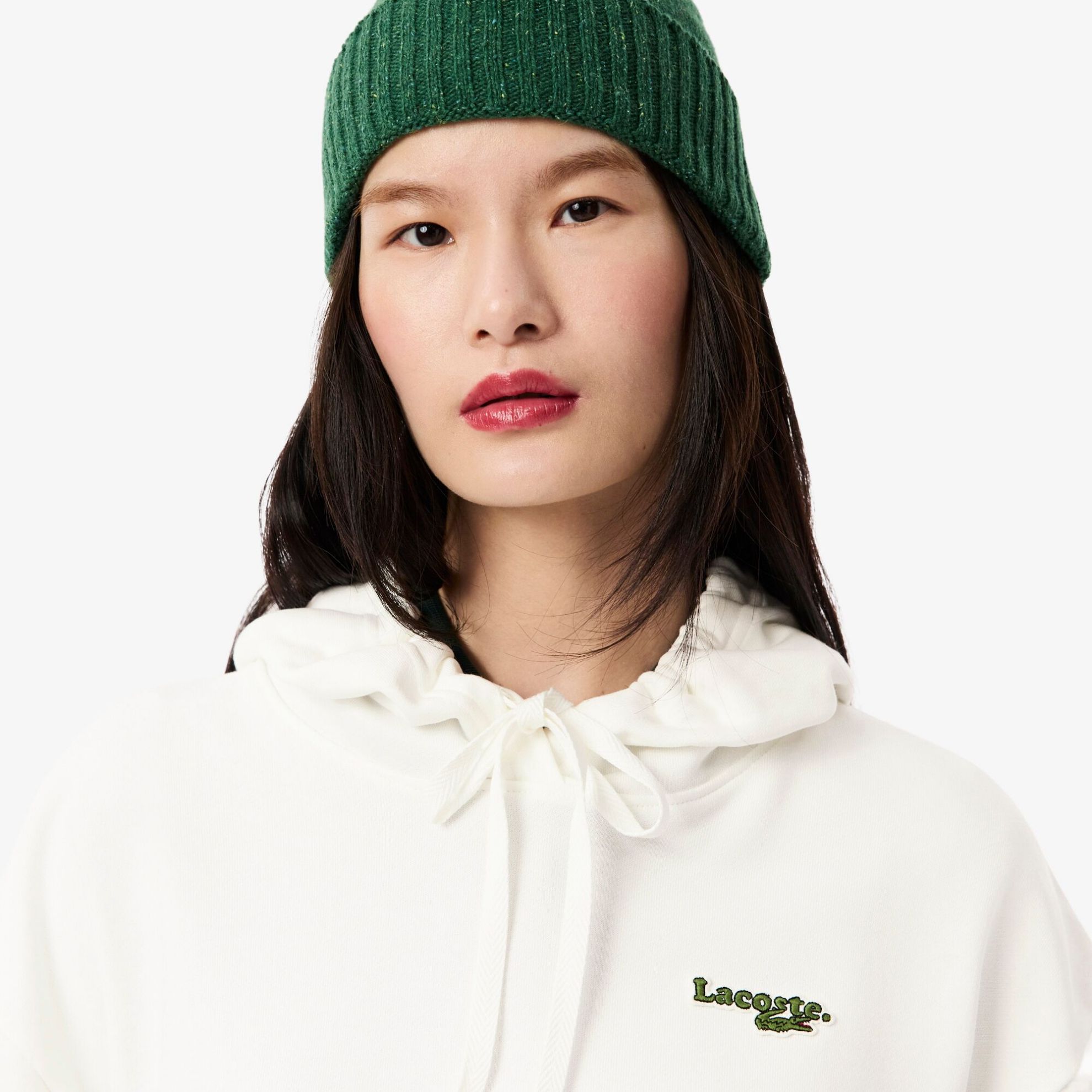 Εικόνα της Γυναικείο Oversized Logo Φούτερ