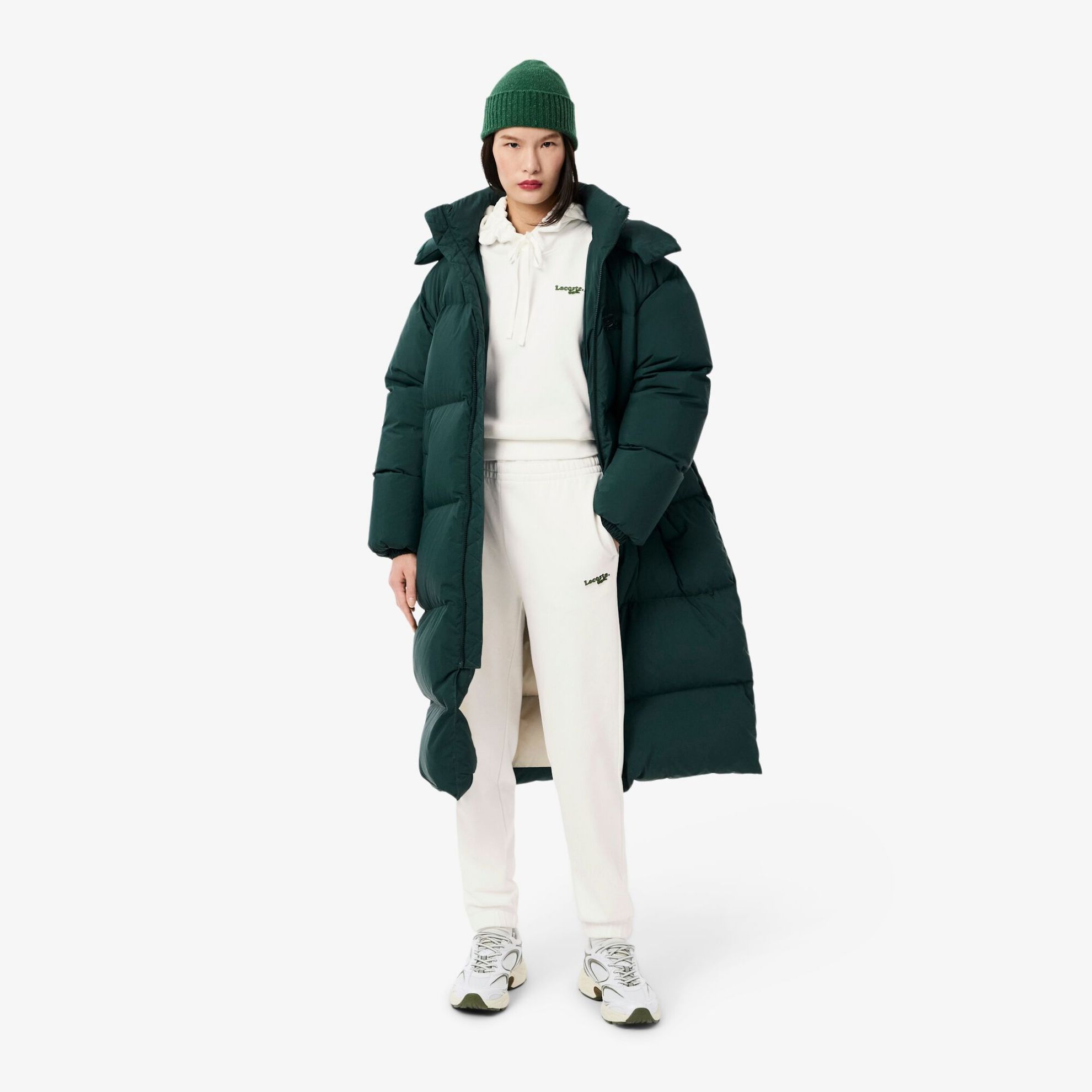 Εικόνα της Γυναικείο Oversized Logo Φούτερ