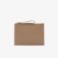 Εικόνα της Unisex Anna Coated Piqué Canvas Clutch με Φερμουάρ