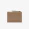 Εικόνα της Unisex Anna Coated Piqué Canvas Clutch με Φερμουάρ
