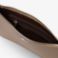 Εικόνα της Unisex Anna Coated Piqué Canvas Clutch με Φερμουάρ