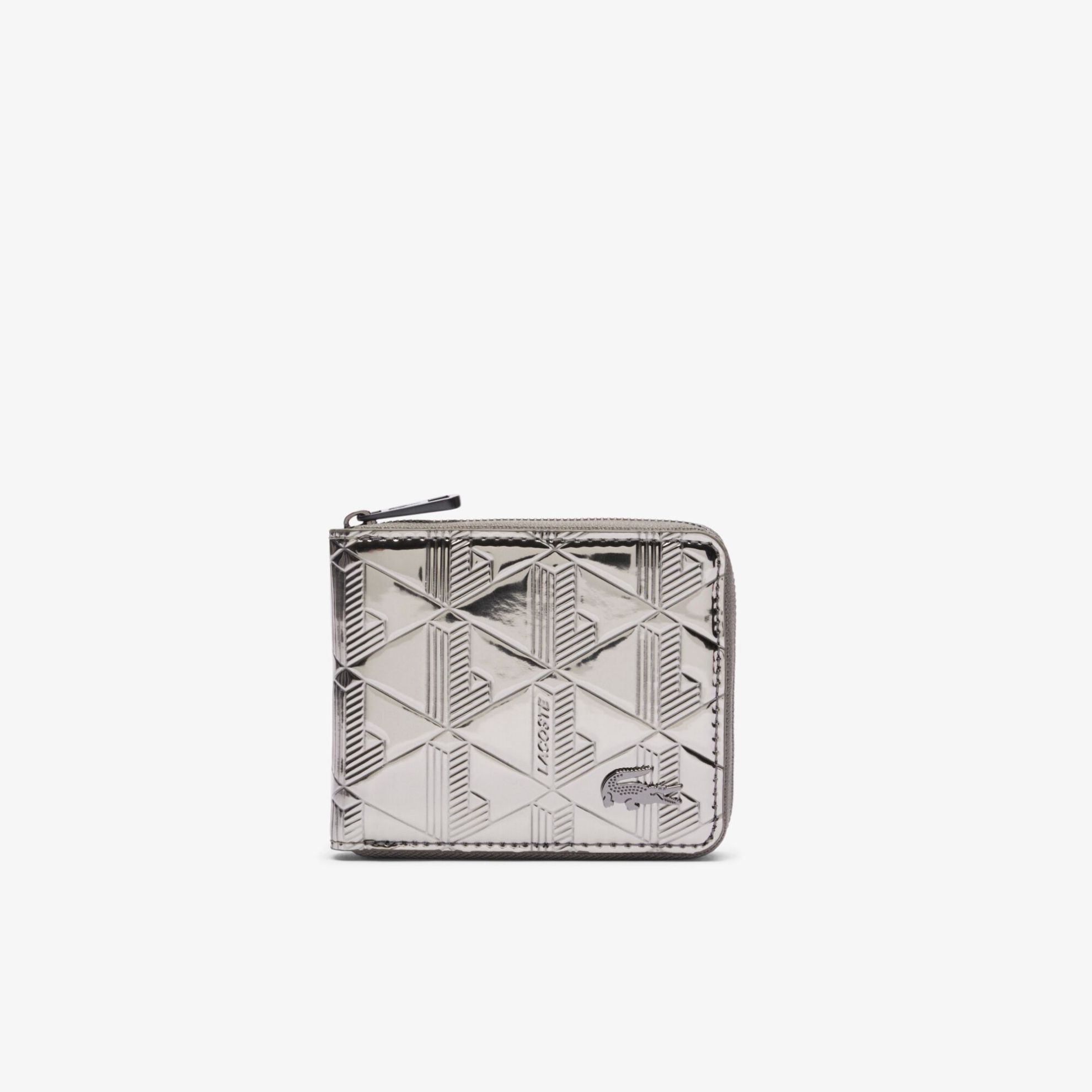 Εικόνα της The Blend Silver πορτοφόλι με Φερμουάρ