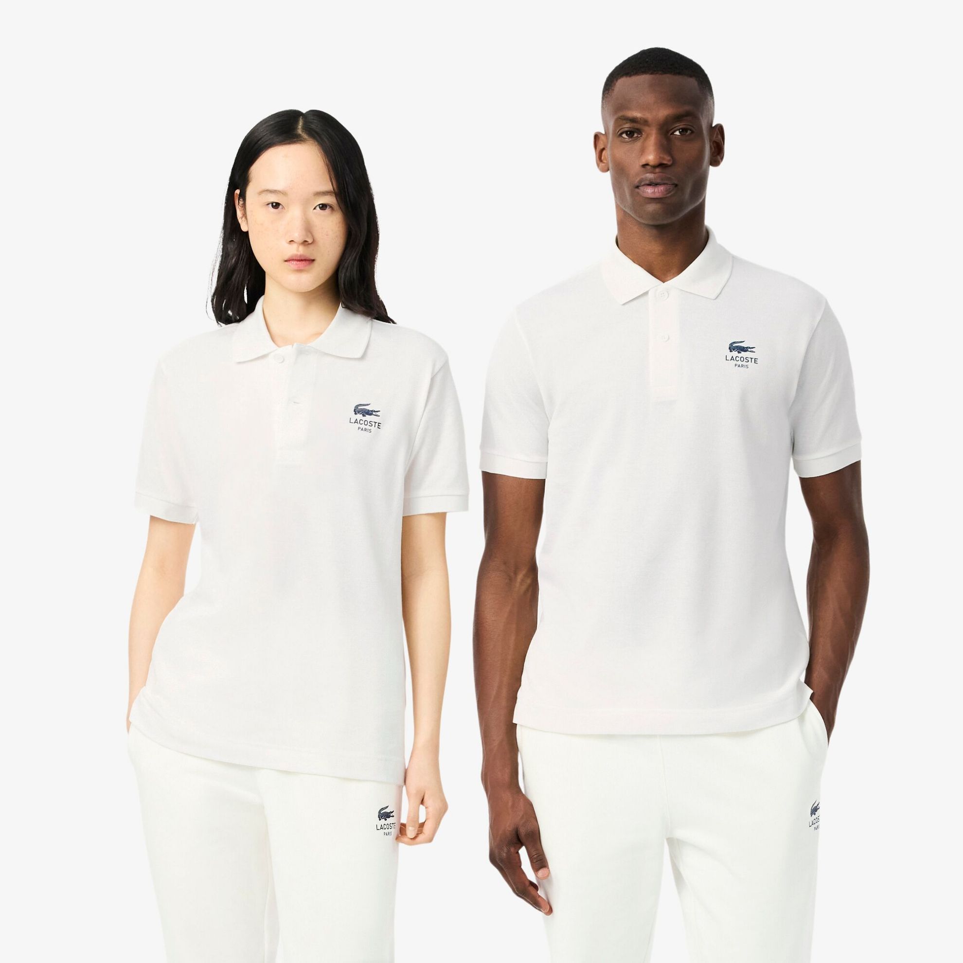 Εικόνα της Unisex Signature Print L.12.12 Polo Μπλούζα Classic Fit