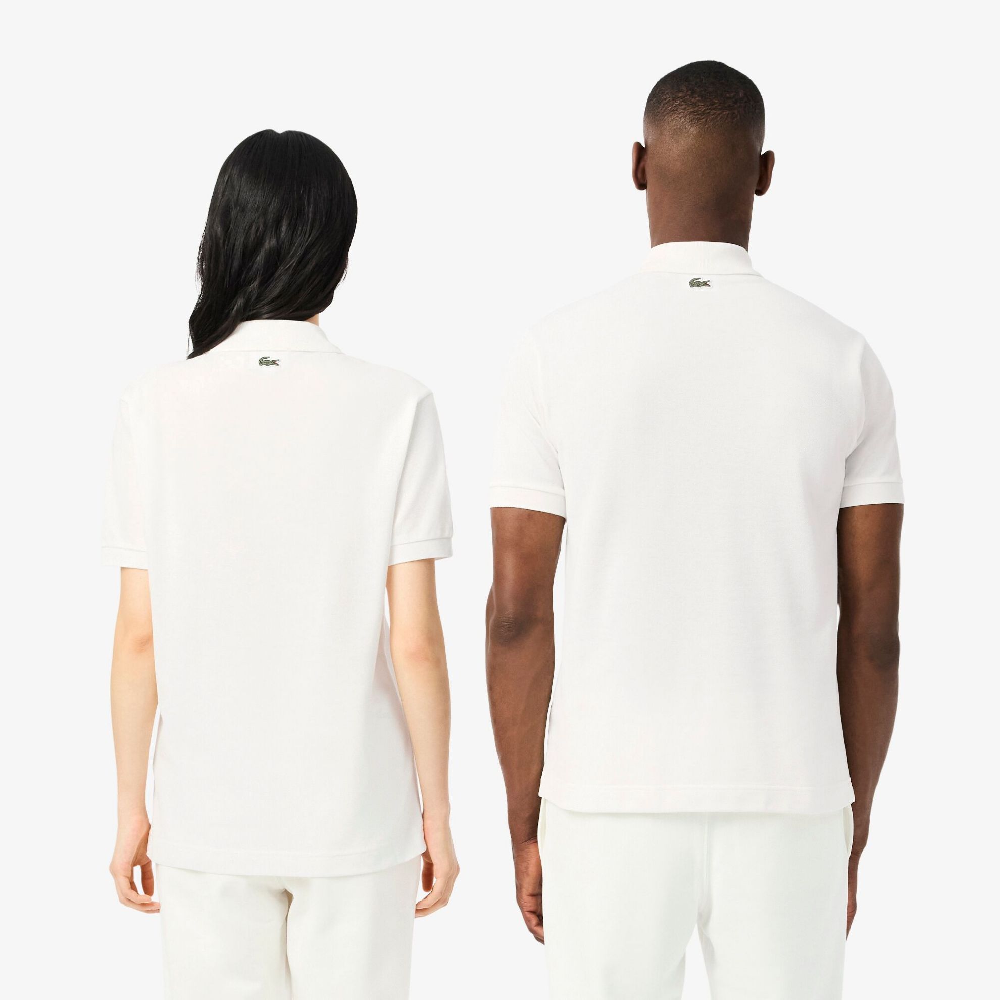 Εικόνα της Unisex Signature Print L.12.12 Polo Μπλούζα Classic Fit