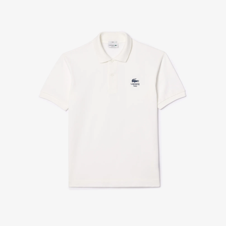 Εικόνα της Unisex Signature Print L.12.12 Polo Μπλούζα Classic Fit