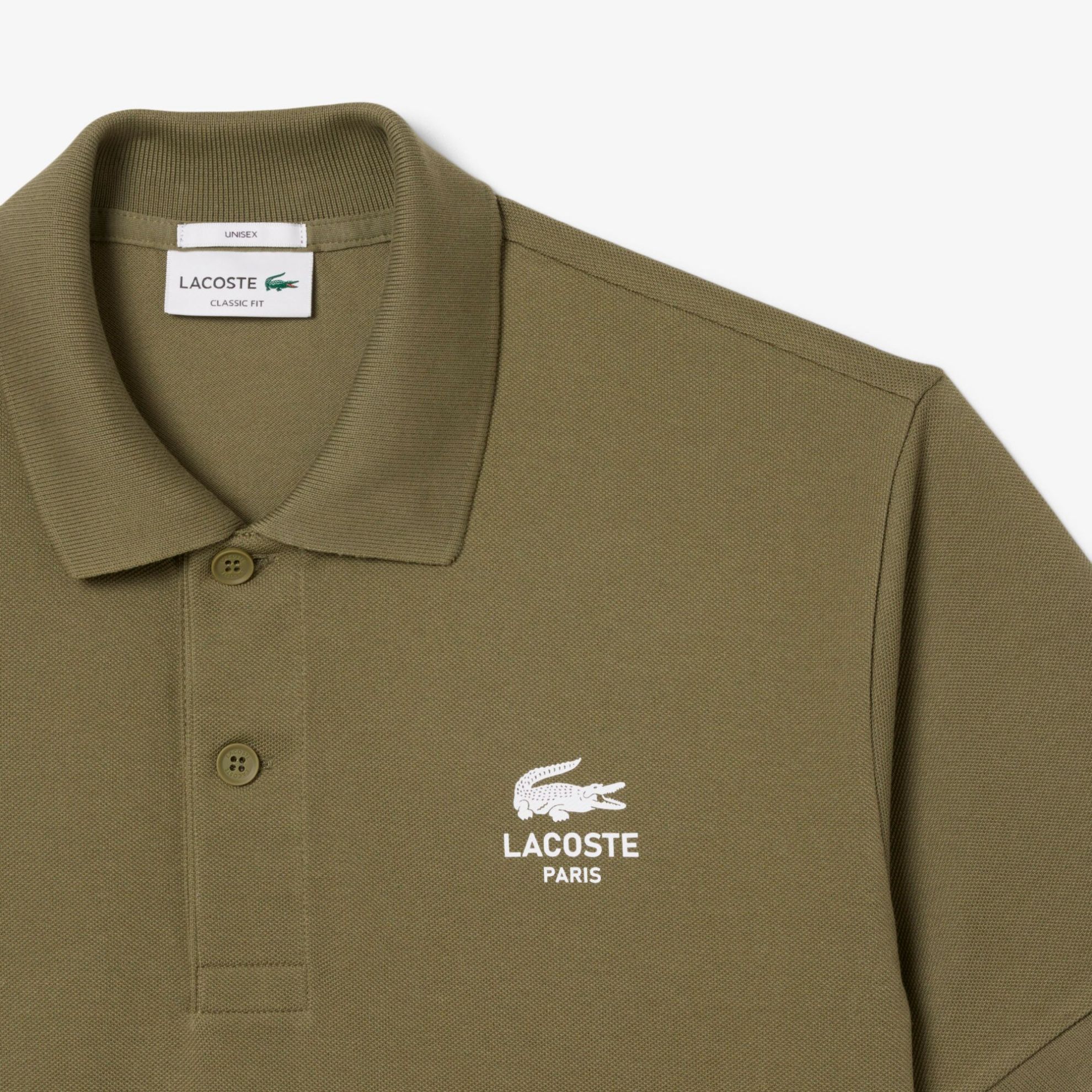 Εικόνα της Unisex Signature Print L.12.12 Polo Μπλούζα Classic Fit