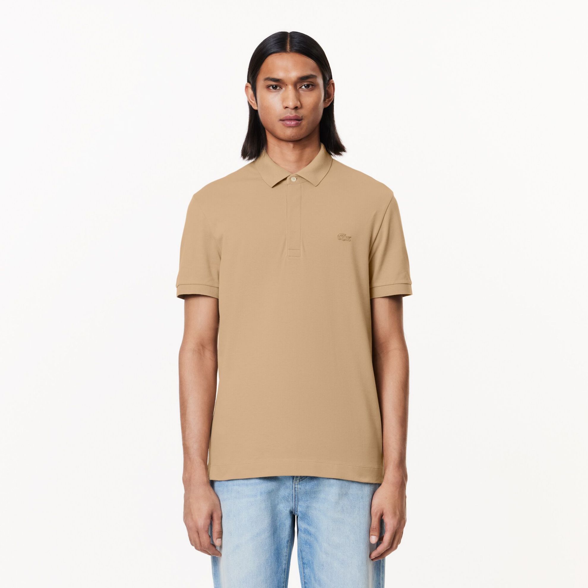Εικόνα της Smart Paris Polo Μπλούζα Stretch Cotton Piqué