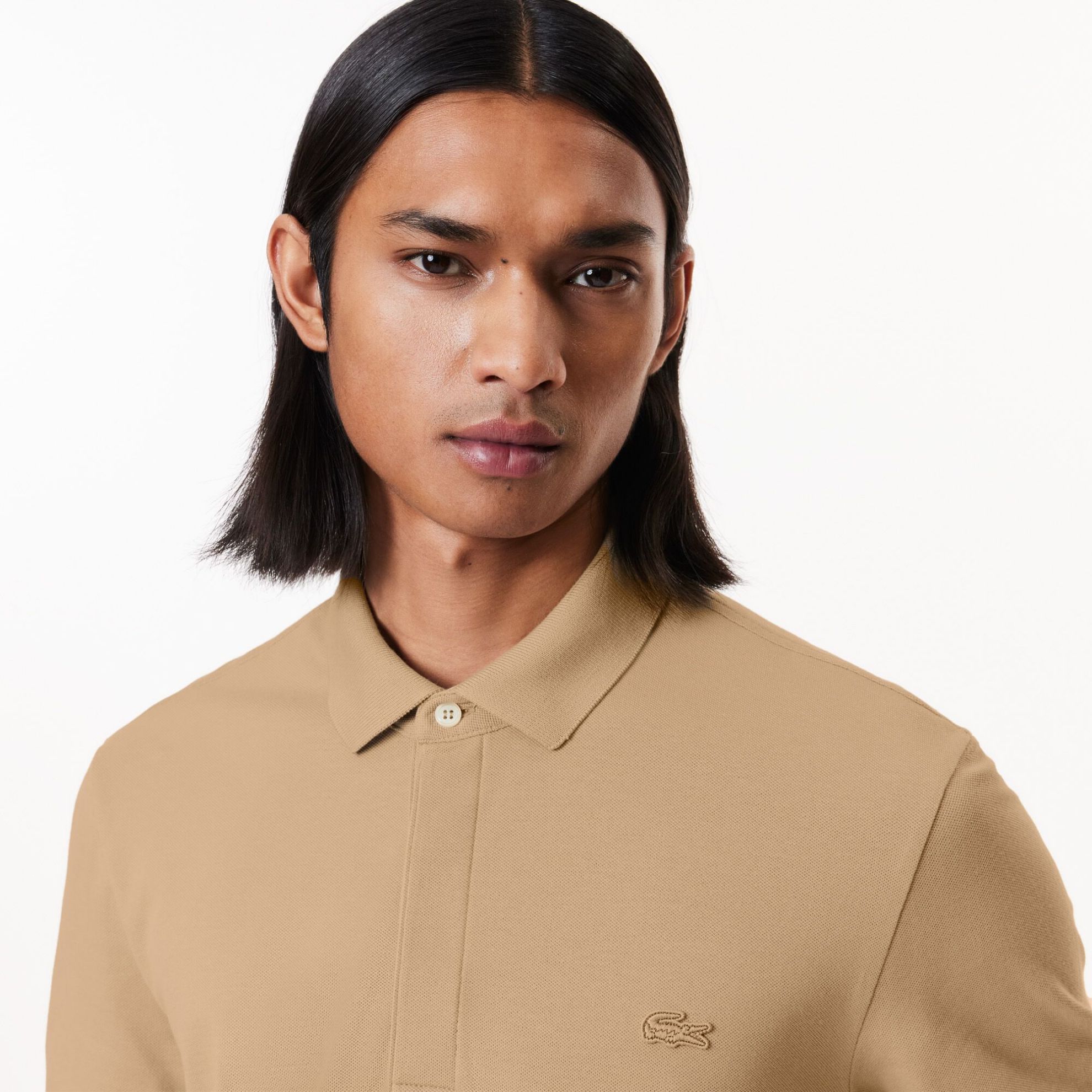 Εικόνα της Smart Paris Polo Μπλούζα Stretch Cotton Piqué