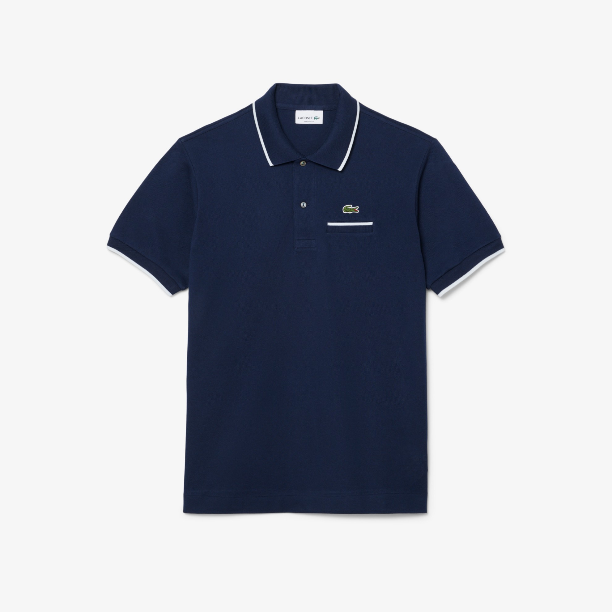 Εικόνα της Ανδρική Pocket Accent L.12.12 Polo Μπλούζα Classic Fit