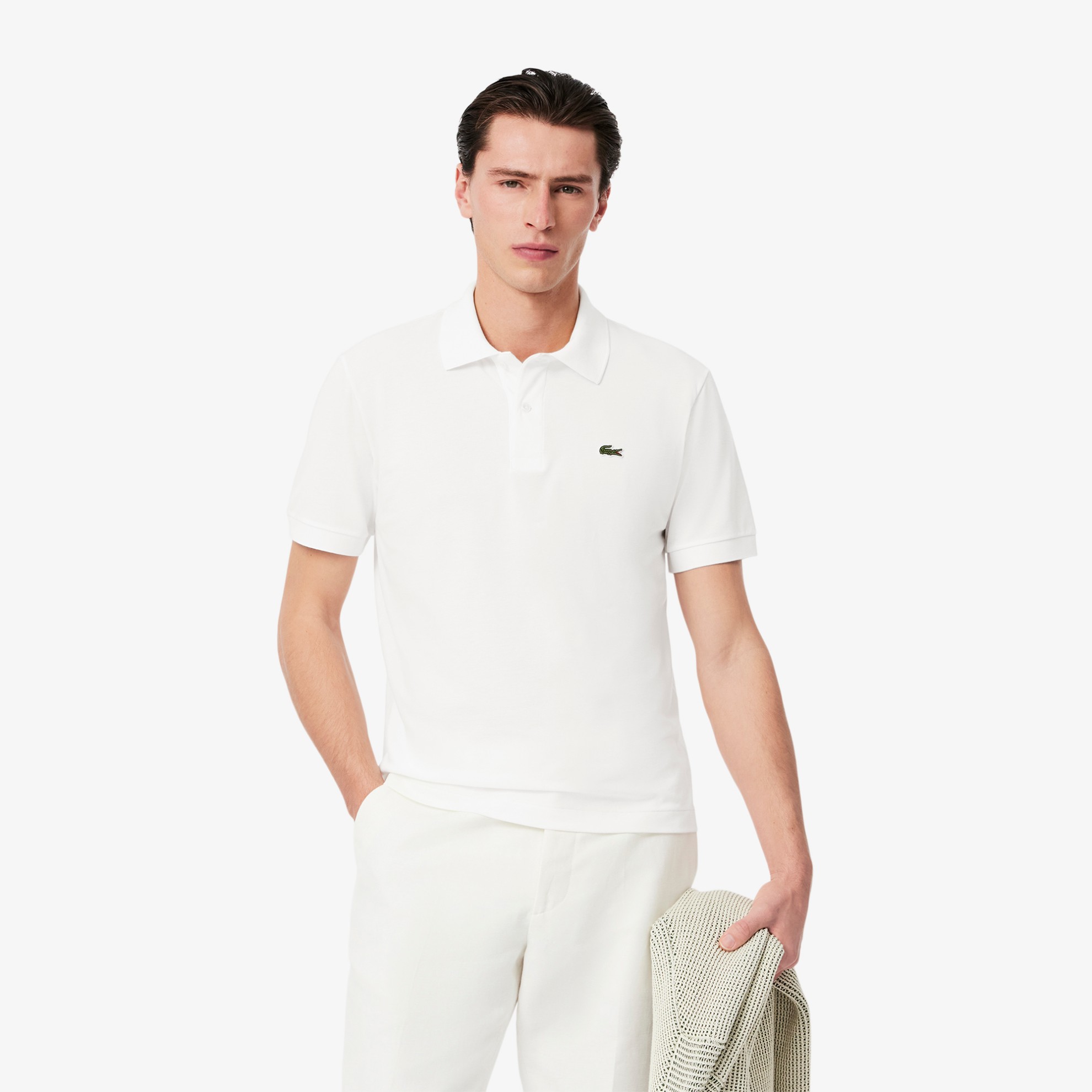 Εικόνα της Ανδρική L.12.12 LIGHT Piqué Polo Μπλούζα Classic Fit