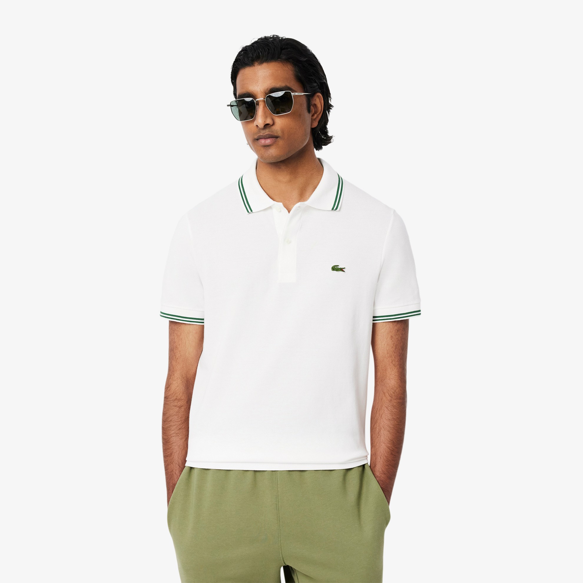 Εικόνα της Ανδρική Trim Accent L.12.12 Polo Μπλούζα Regular Fit