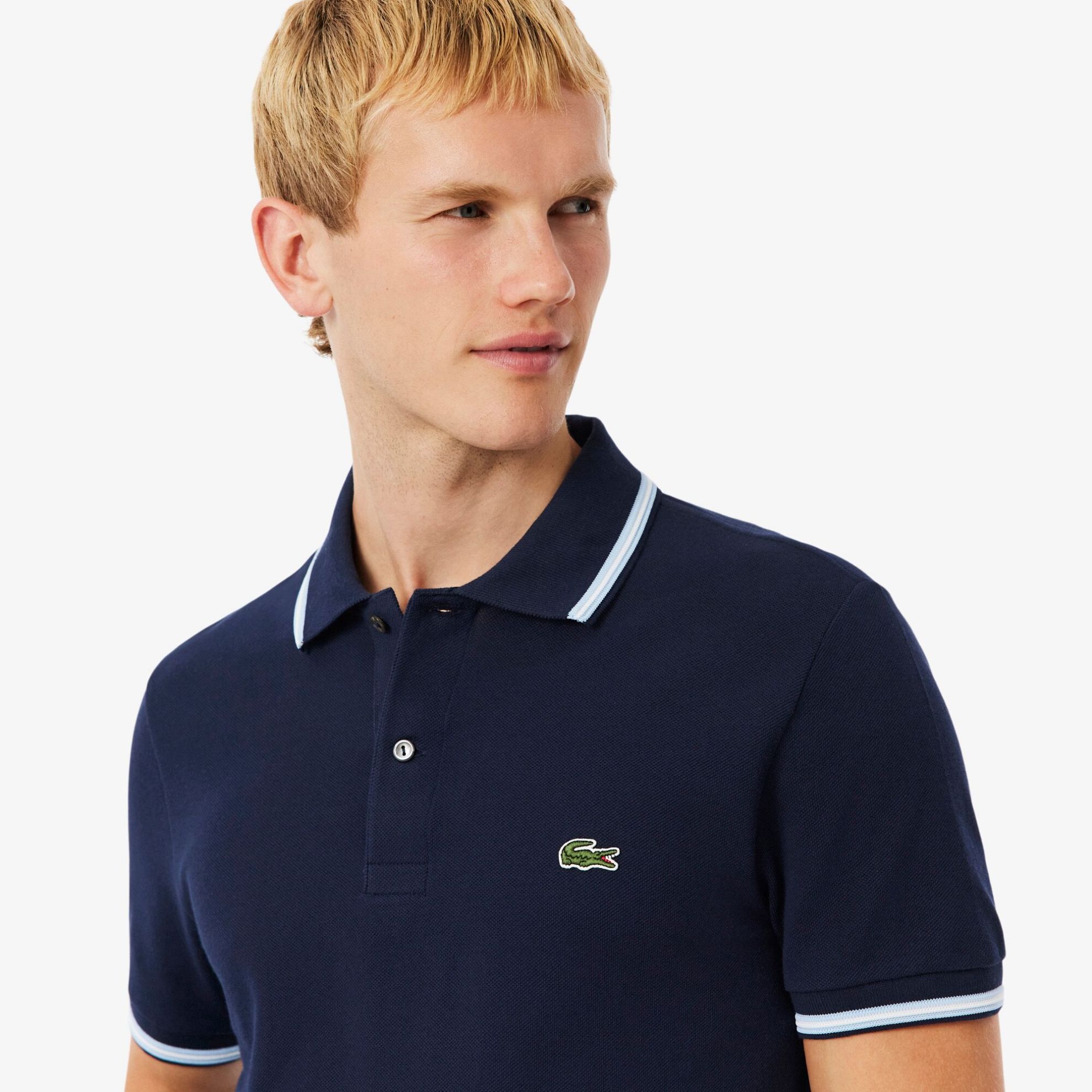 Εικόνα της Ανδρική Trim Accent L.12.12 Polo Μπλούζα Regular Fit
