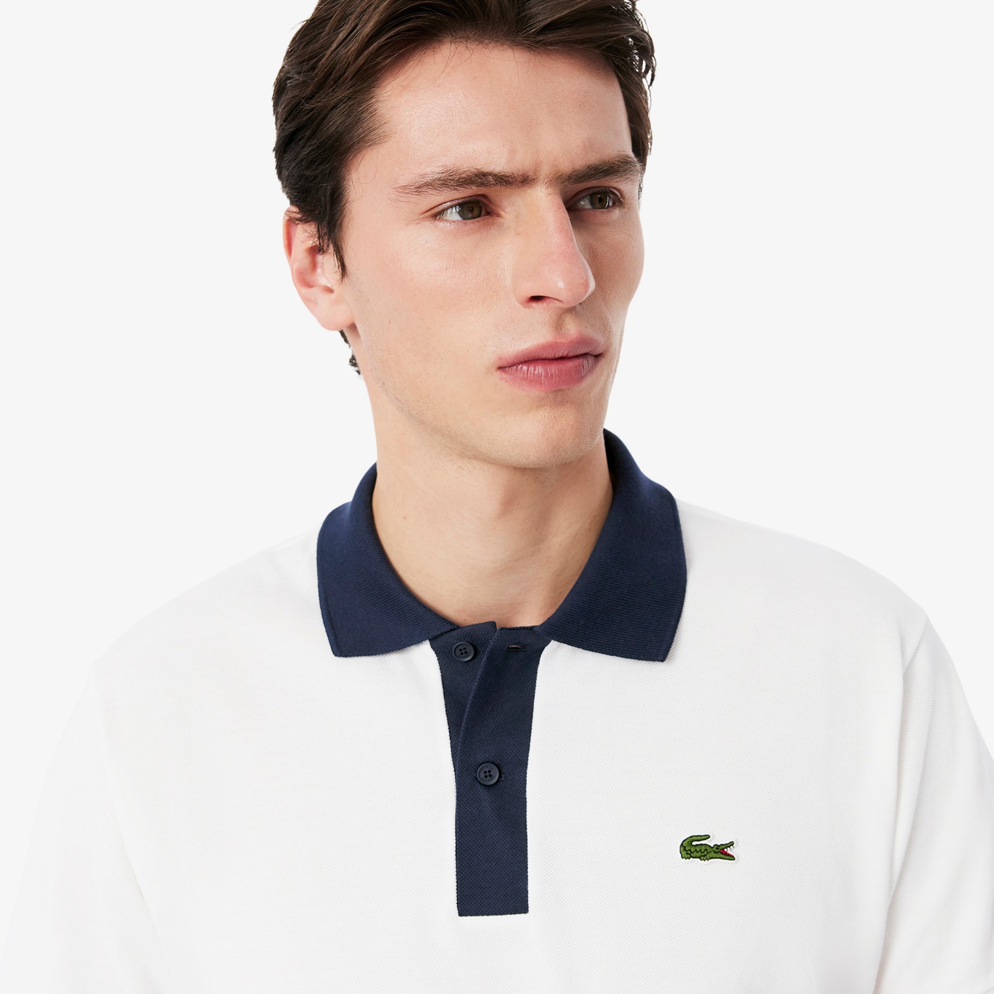 Εικόνα της Ανδρική Contrast Collar L.12.12 Polo Μπλούζα Classic Fit