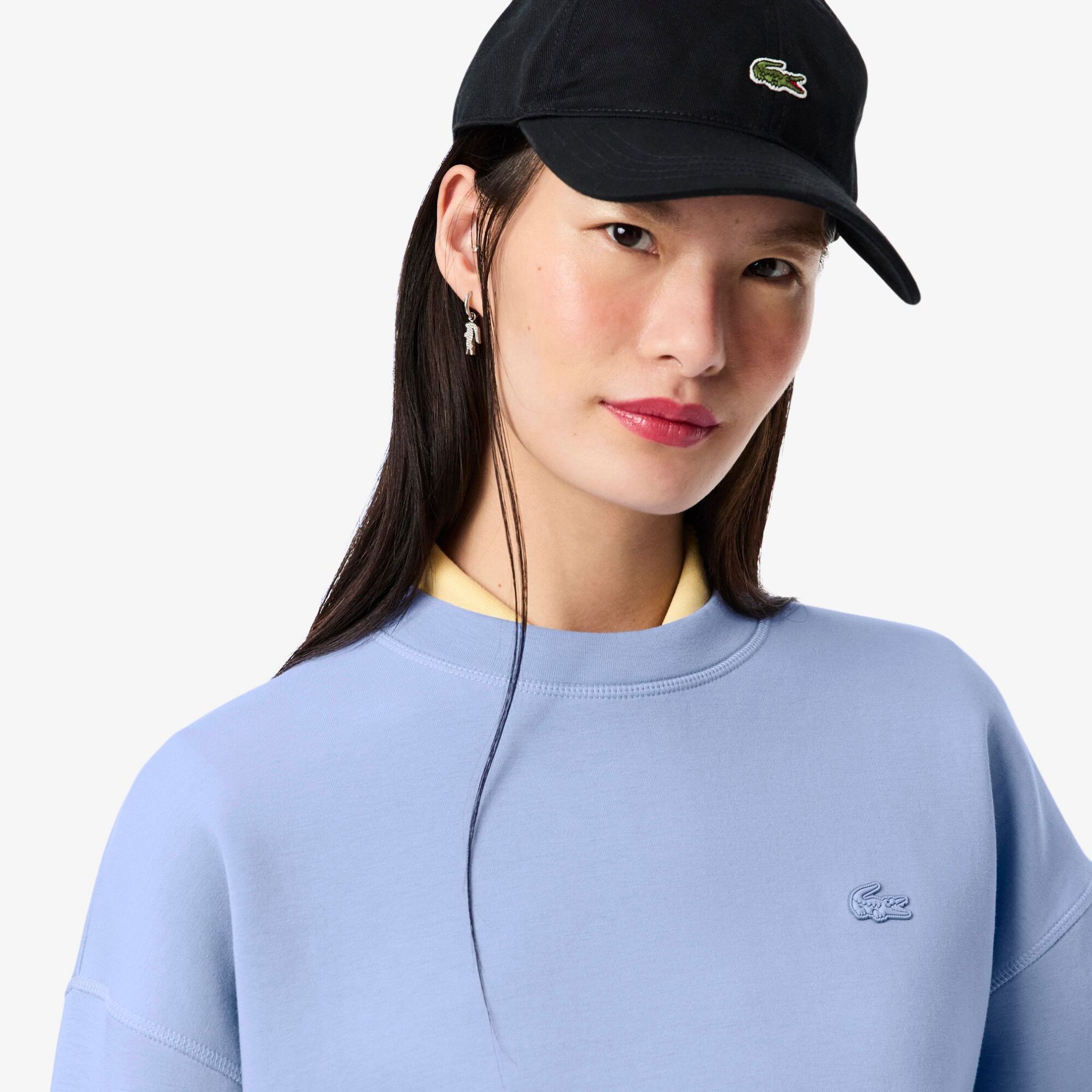 Εικόνα της Γυναικείο Lacoste Print Back Φούτερ