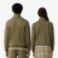 Εικόνα της Unisex High Neck Zip-Up Print Φούτερ