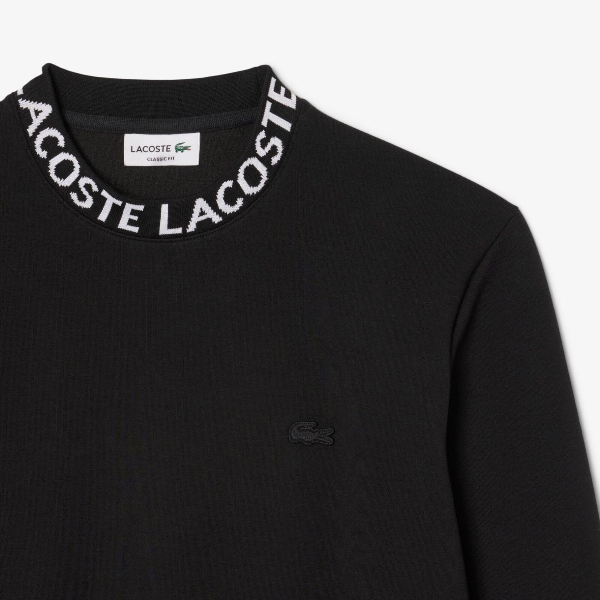 Εικόνα της Ανδρικό Jacquard Branded Jersey Φούτερ