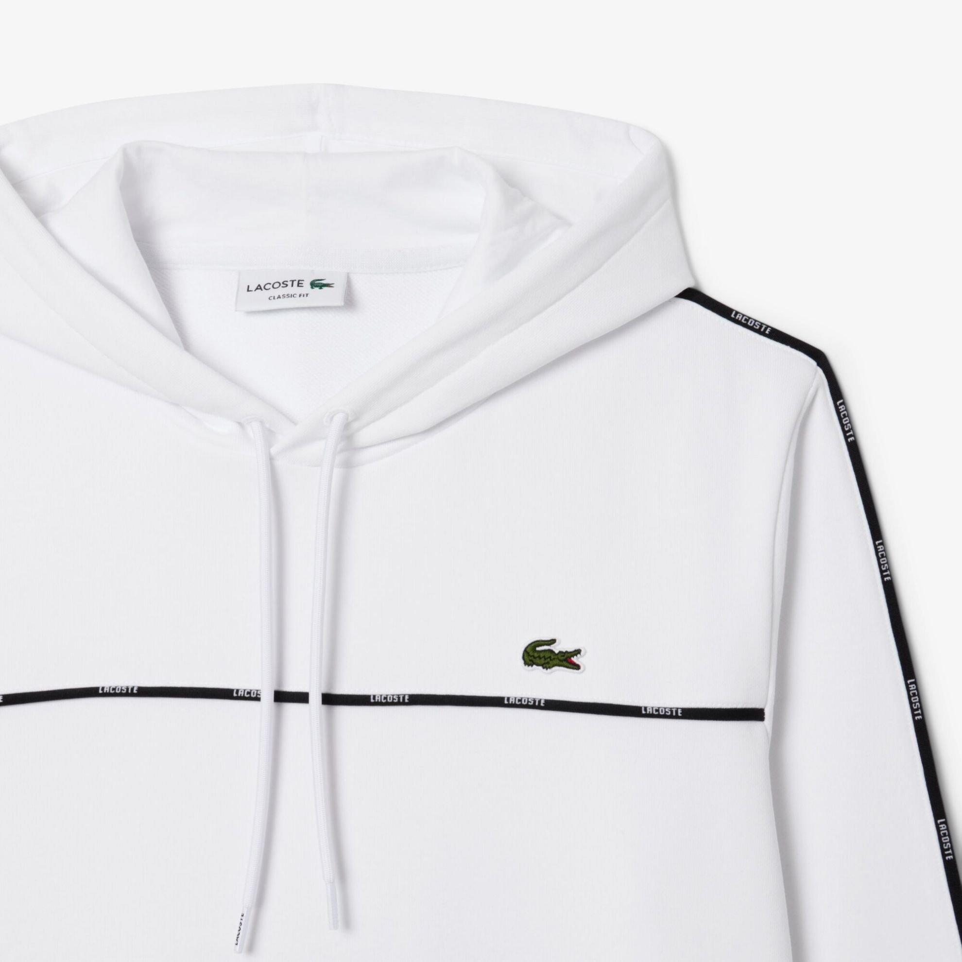 Εικόνα της Ανδρικό Logo Stripe Φούτερ Classic Fit