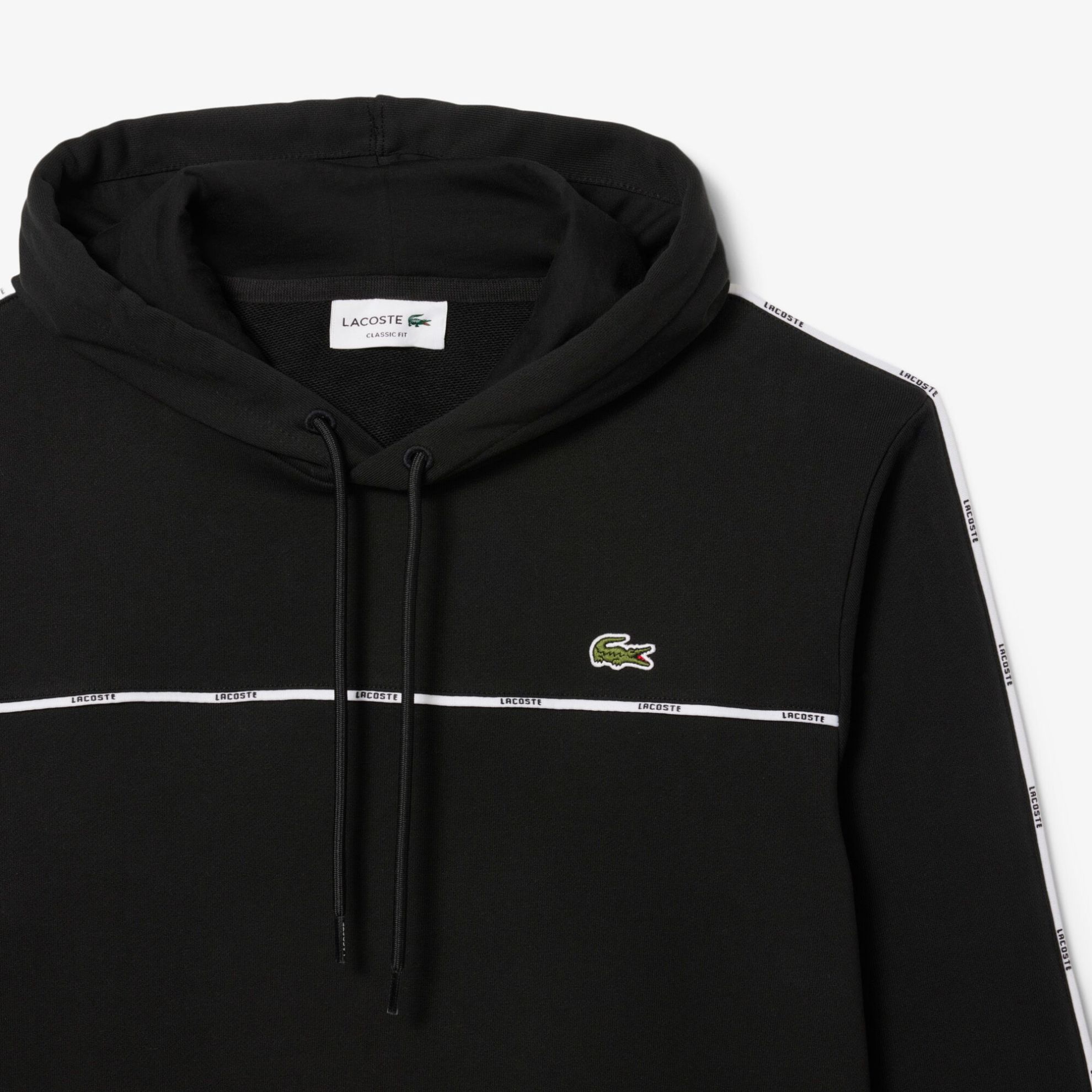 Εικόνα της Ανδρικό Logo Stripe Φούτερ Classic Fit