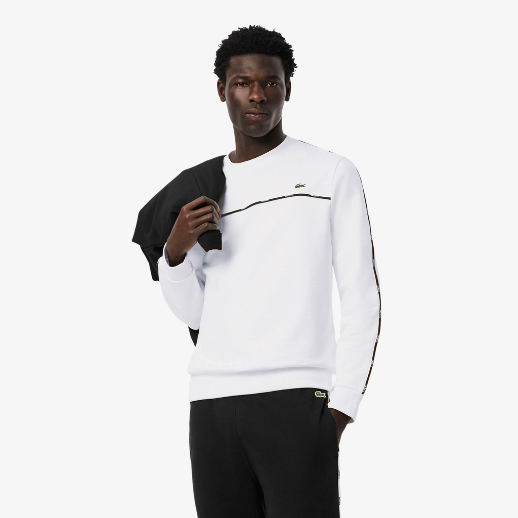 Εικόνα της Ανδρικό Logo Trim Fleece Φούτερ