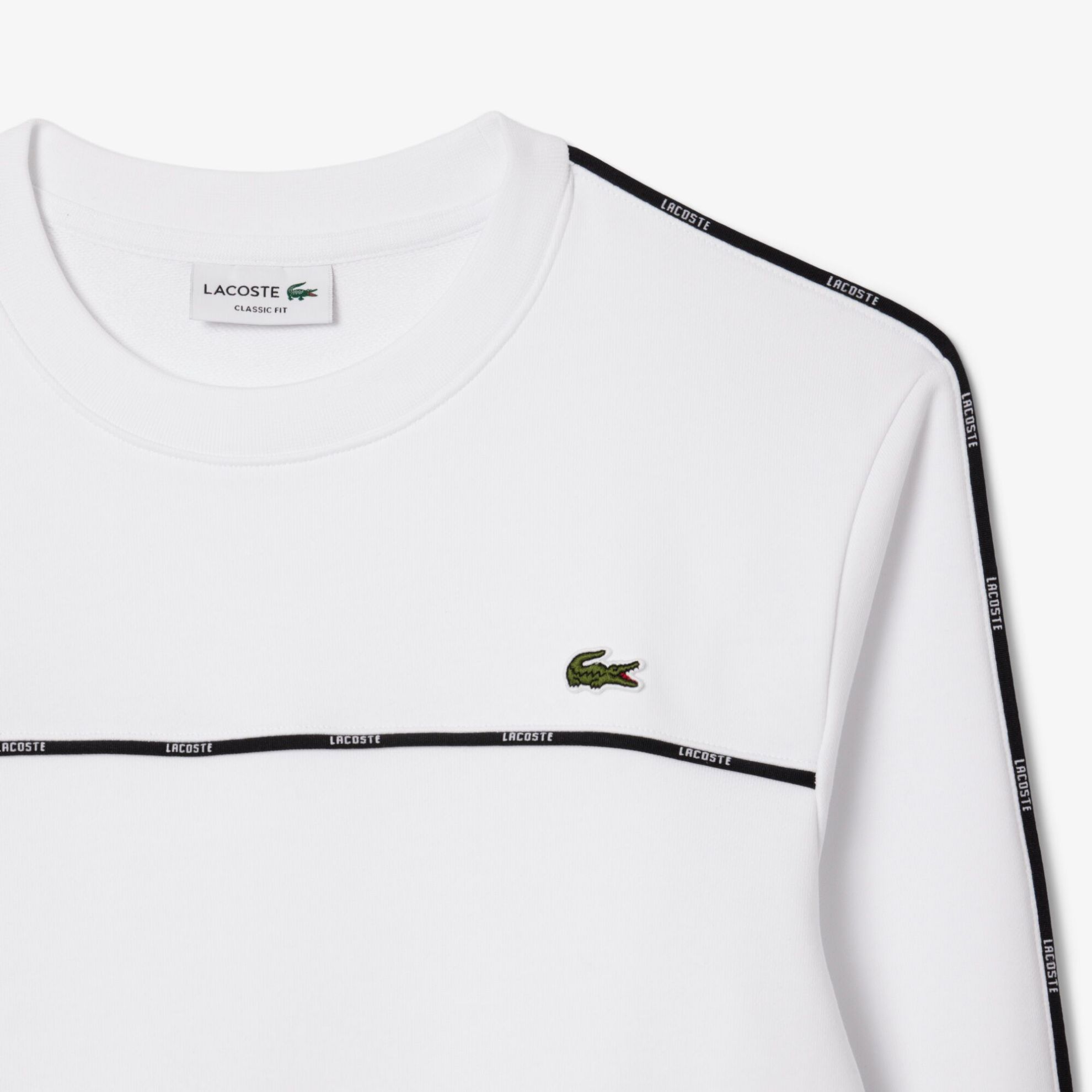 Εικόνα της Ανδρικό Logo Trim Fleece Φούτερ