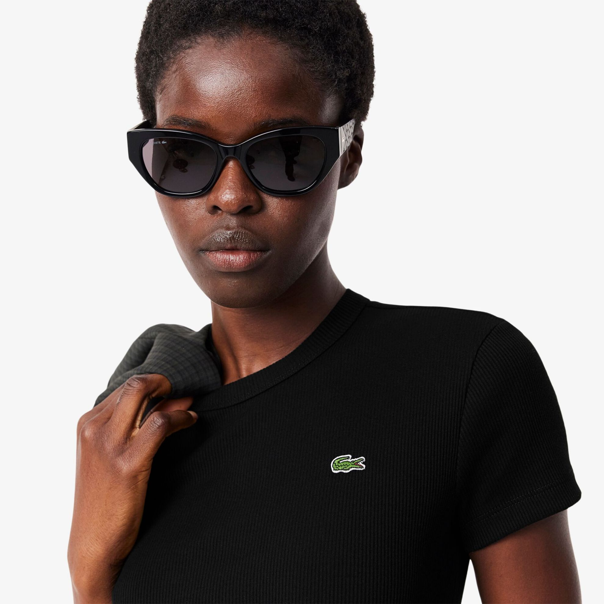 Εικόνα της Γυναικείο T-shirt Slim Fit από Οργανικό Βαμβάκι
