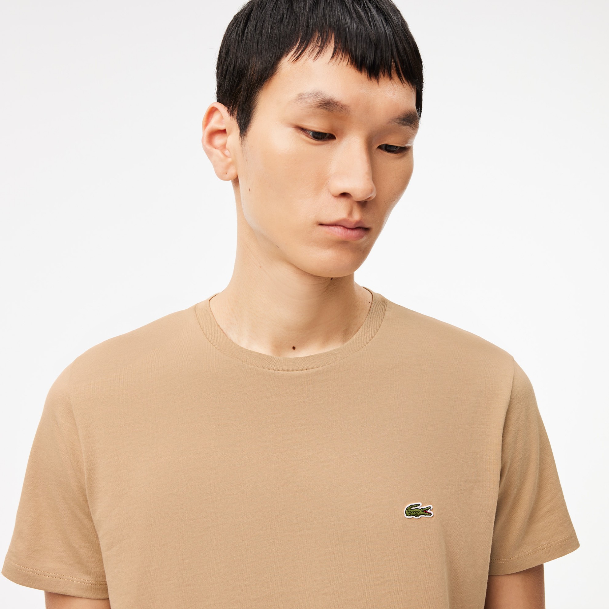 Εικόνα της Ανδρικό T-shirt Pima Cotton Jersey με Λαιμόκοψη