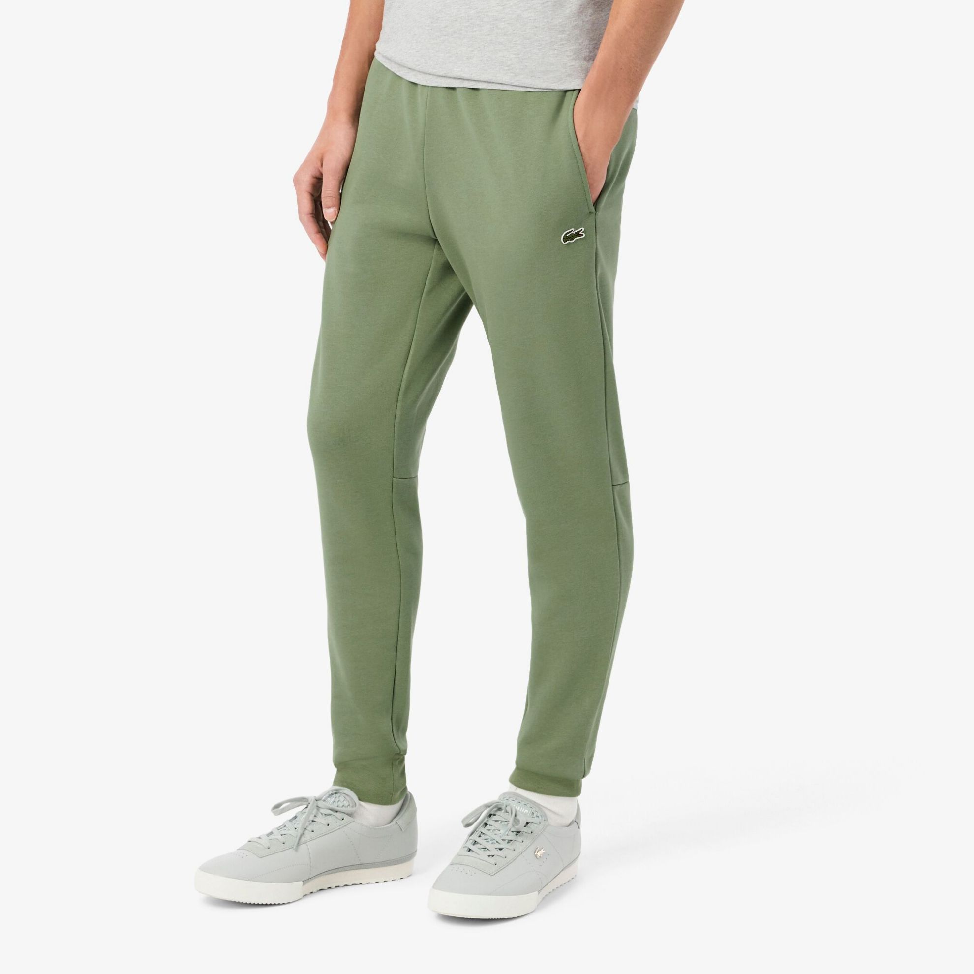 Εικόνα της Ανδρικό Βαμβακερό Fleece Jogger Παντελόνι Φόρμας