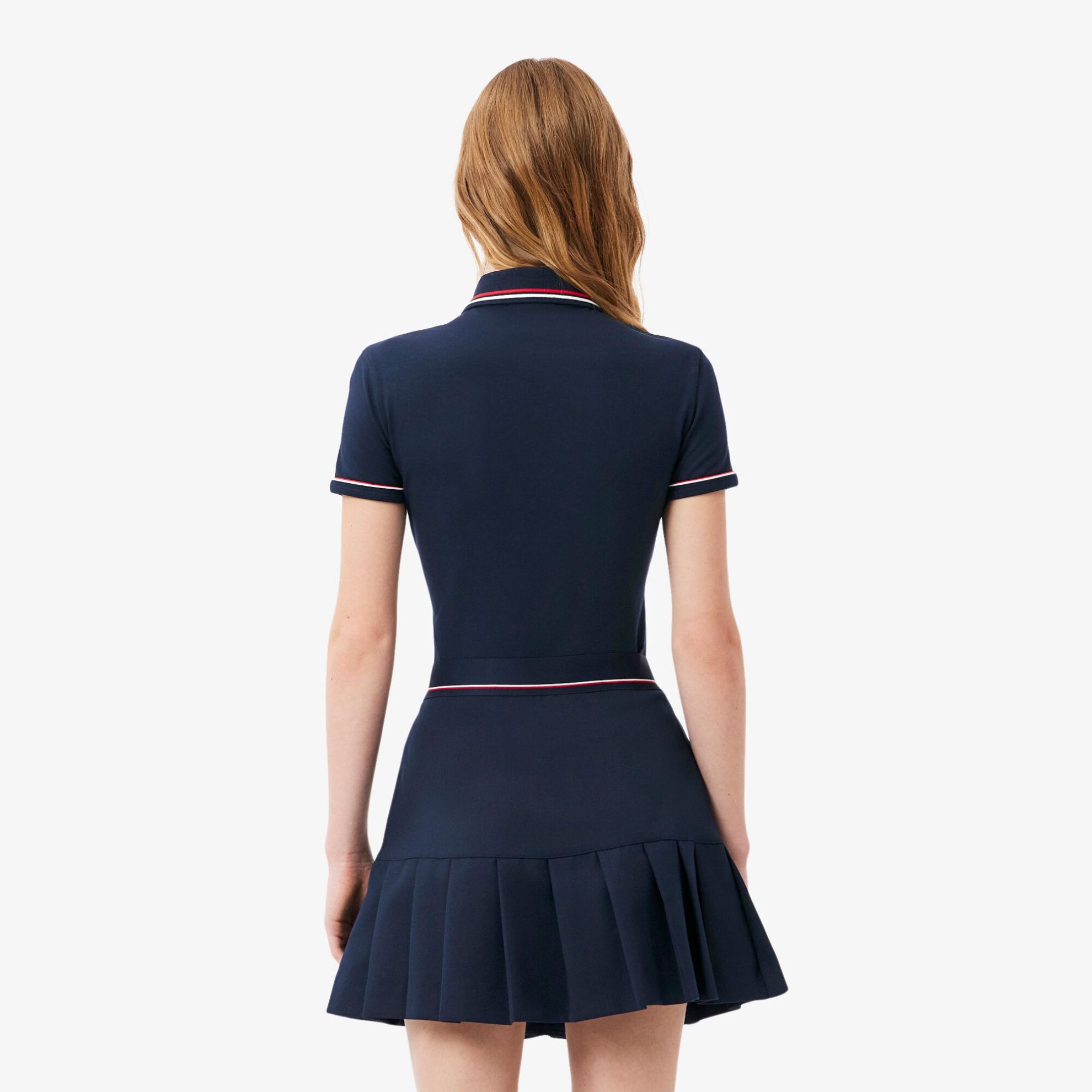 Εικόνα της Γυναικεία L.12.D Trim Detail Polo Μπλούζα Slim Fit
